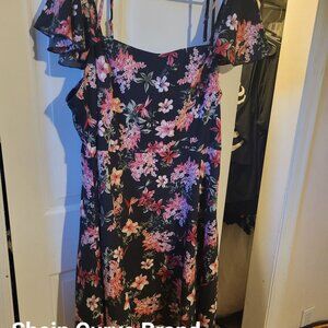 2XL Shein curve floral Dress
